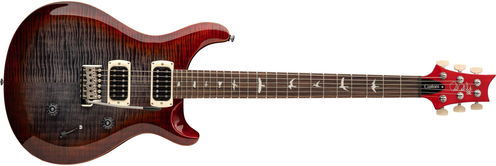 PRS SE Custom 24 Charcoal Cherry Burst 2026