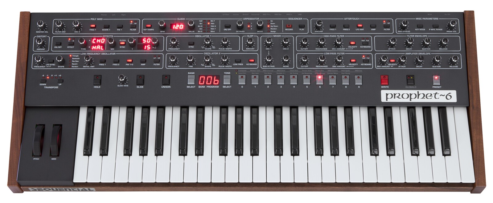 Sequential Prophet 6 Keyboard (rozbalené)