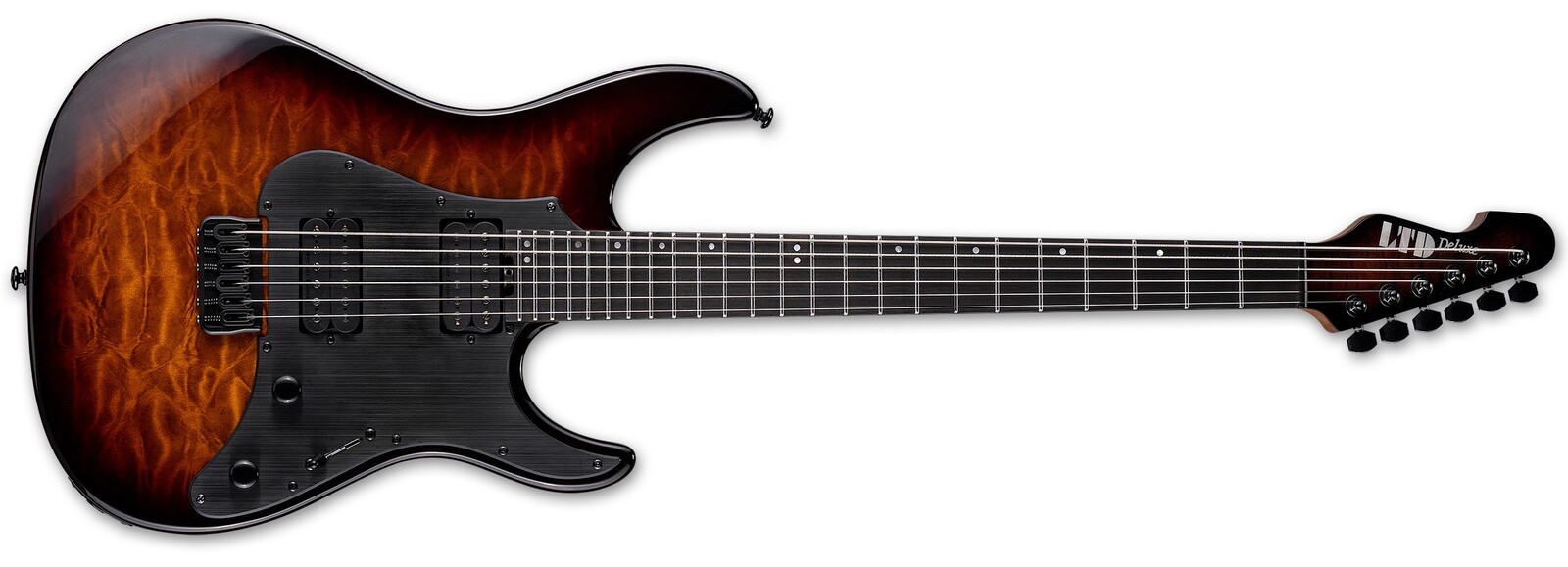 ESP LTD SN-1000HT QM Dark Brown Sunburst