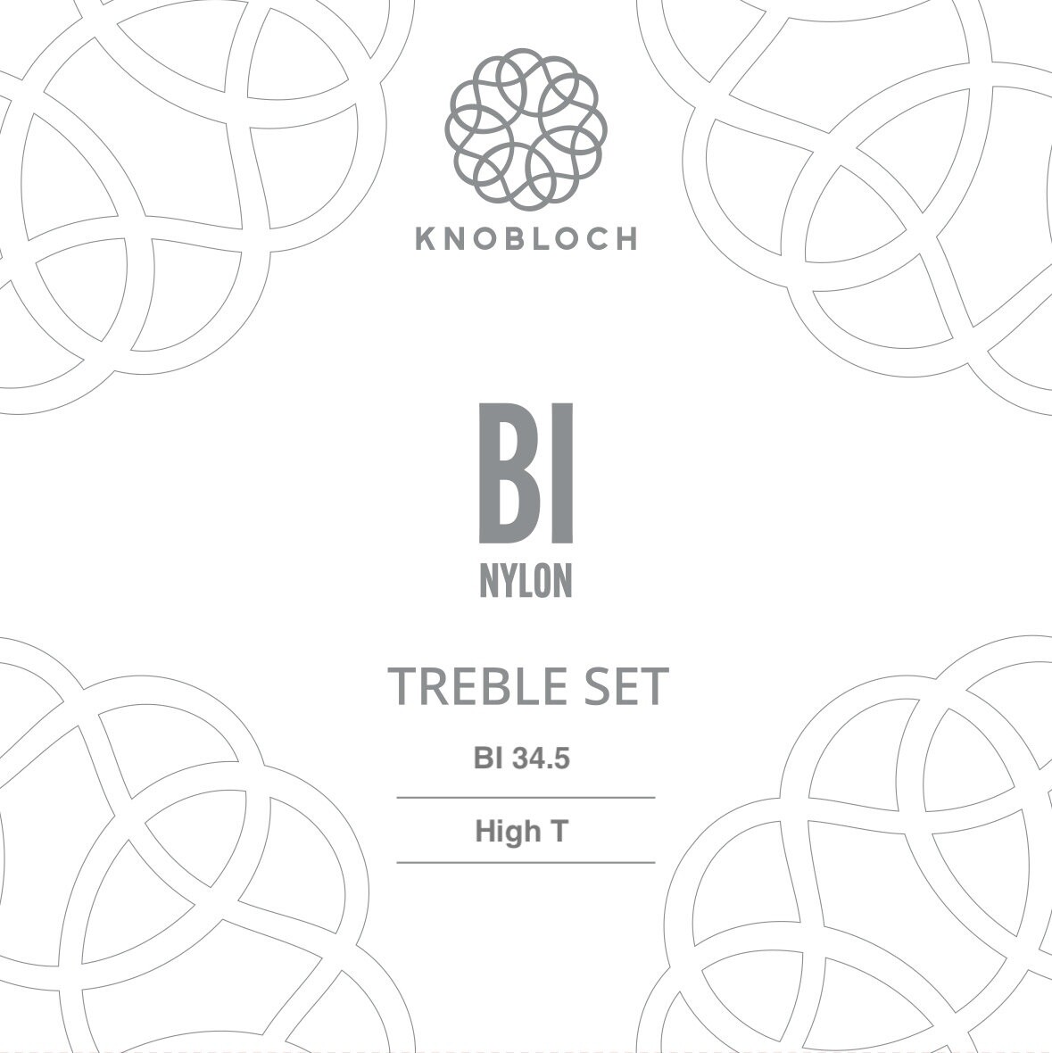 Knobloch BI Nylon Treble Set High Tension 34.5