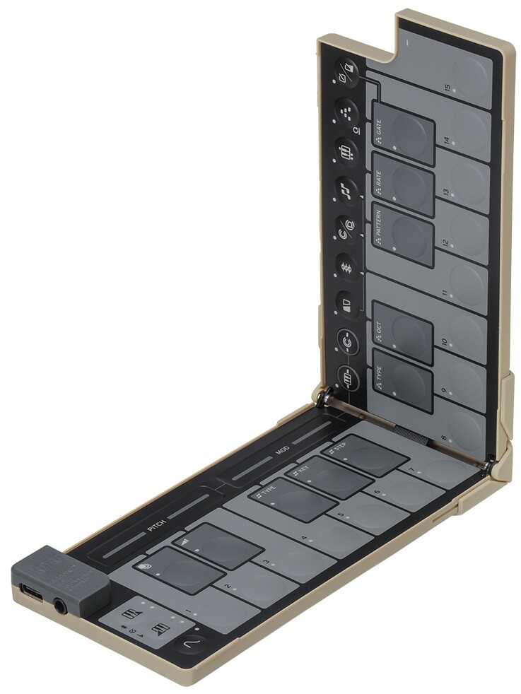 Korg nanoKEY Fold Sand Beige (rozbalené)