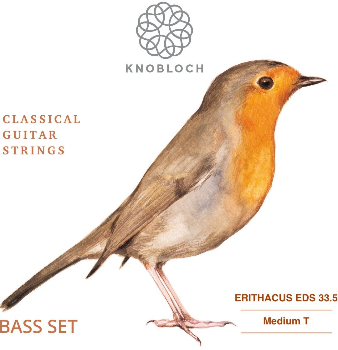 Knobloch ERITHACUS Double Silver Bass Set Medium Tension 33.5
