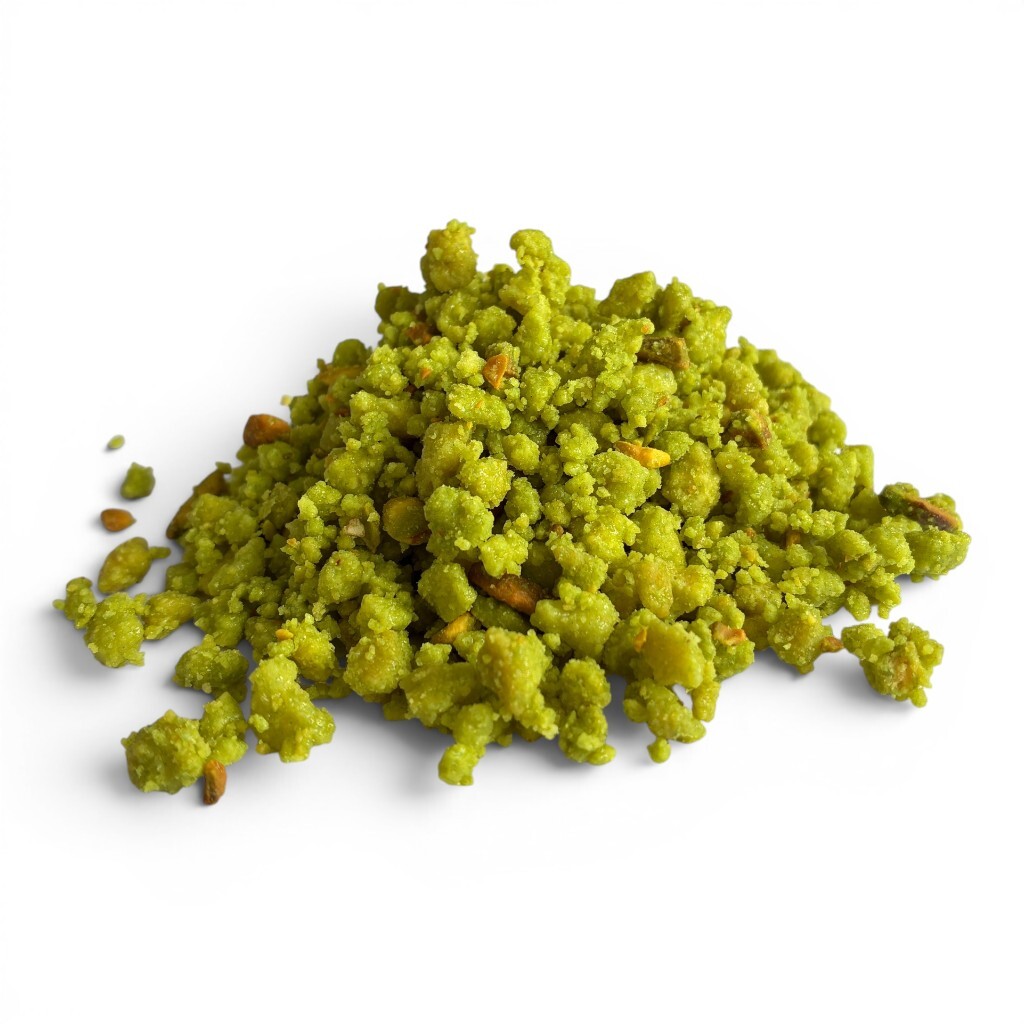 Master Martini Martini Crumble Pistácie 100g (křupavá vrstva do dortu)