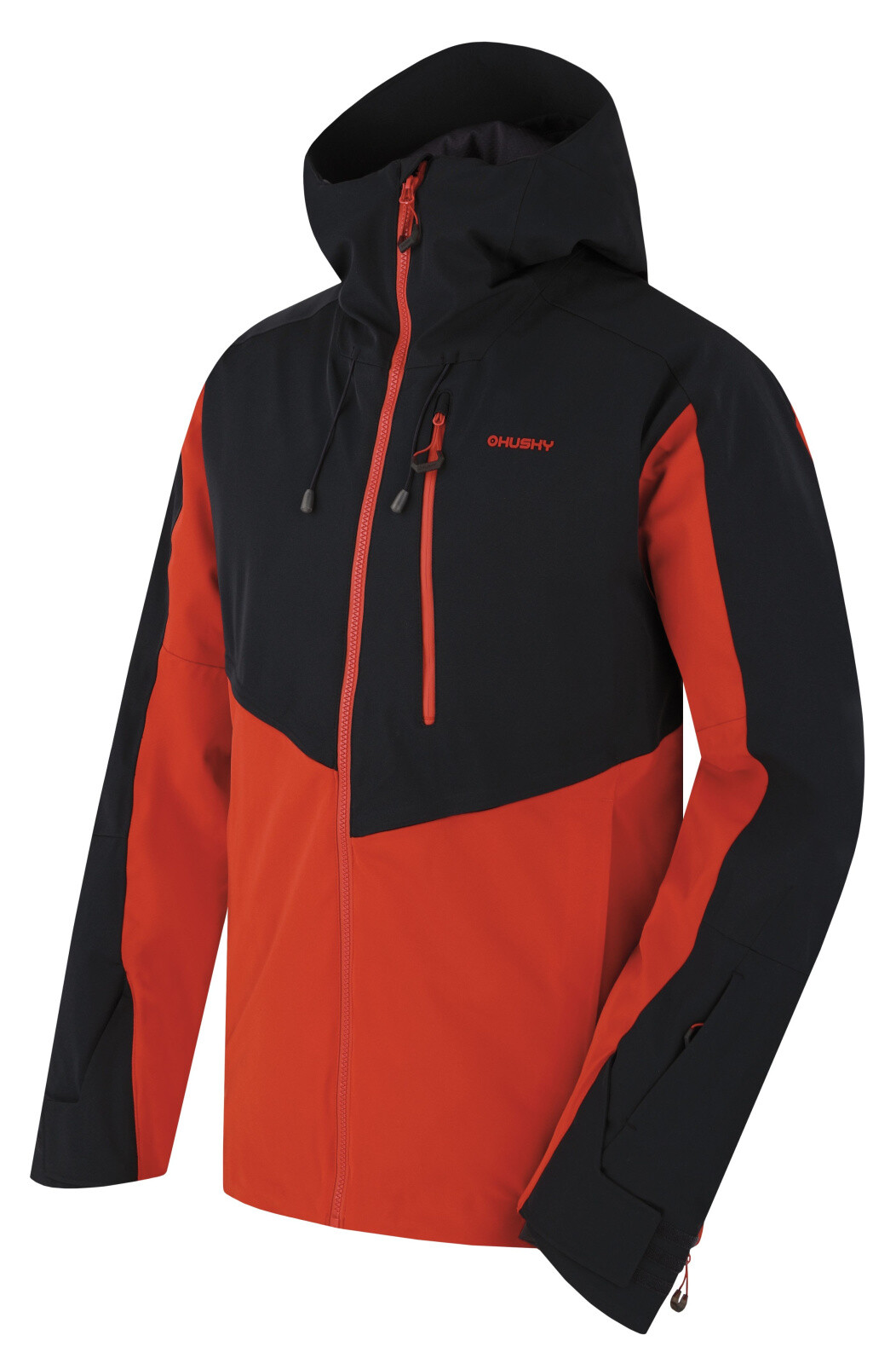 Husky Pánská lyžařská bunda Mistral M black/blue red Velikost: XL 8592287163872
