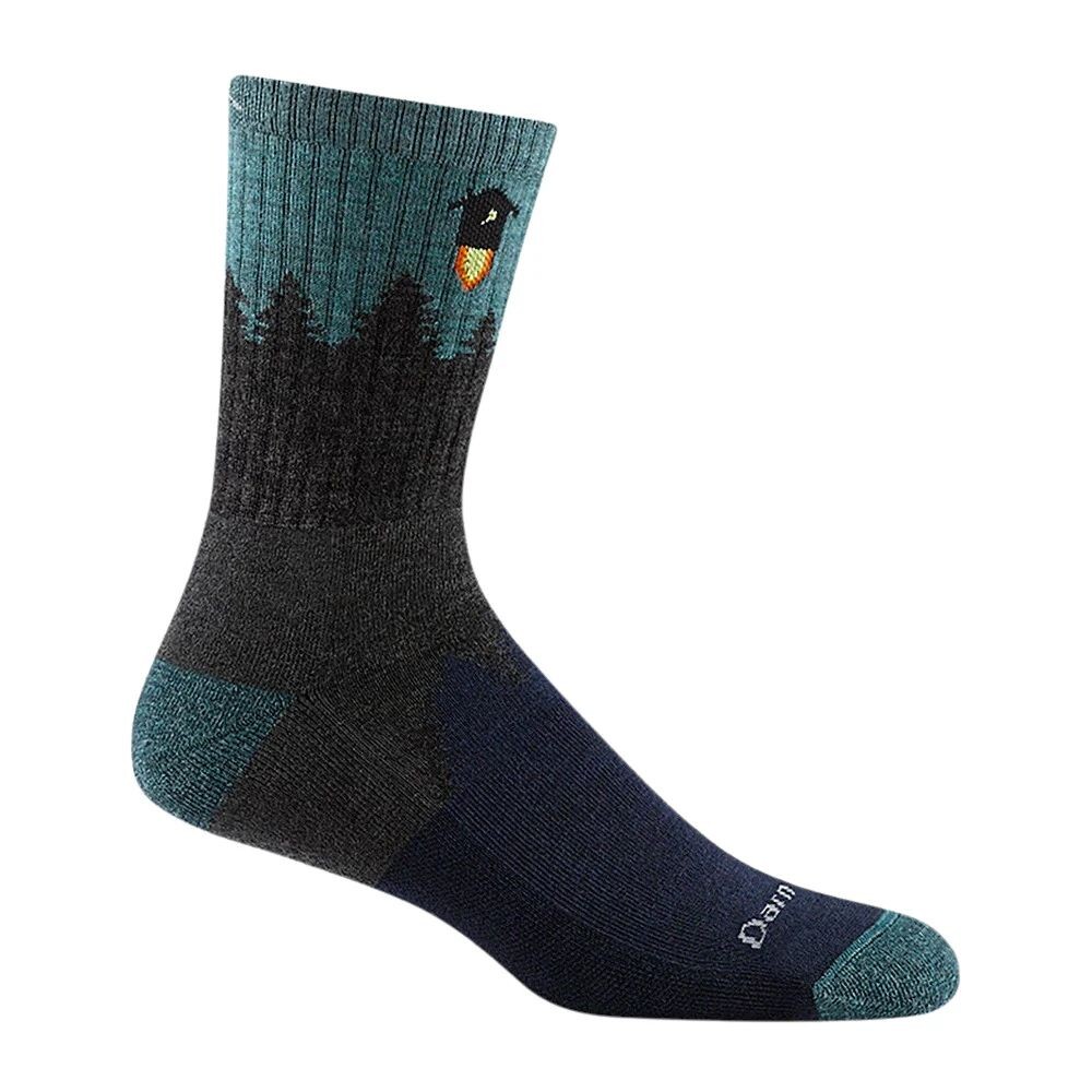 Darn Tough Number 2 Micro Crew Midweight with Cushion Gray Velikost: (46-49) XL 642249181340