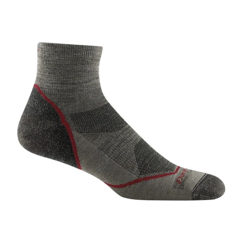 Darn Tough Light Hiker 1/4 Lightweight with Cushion Taupe Velikost: (46-49) XL 642249180183