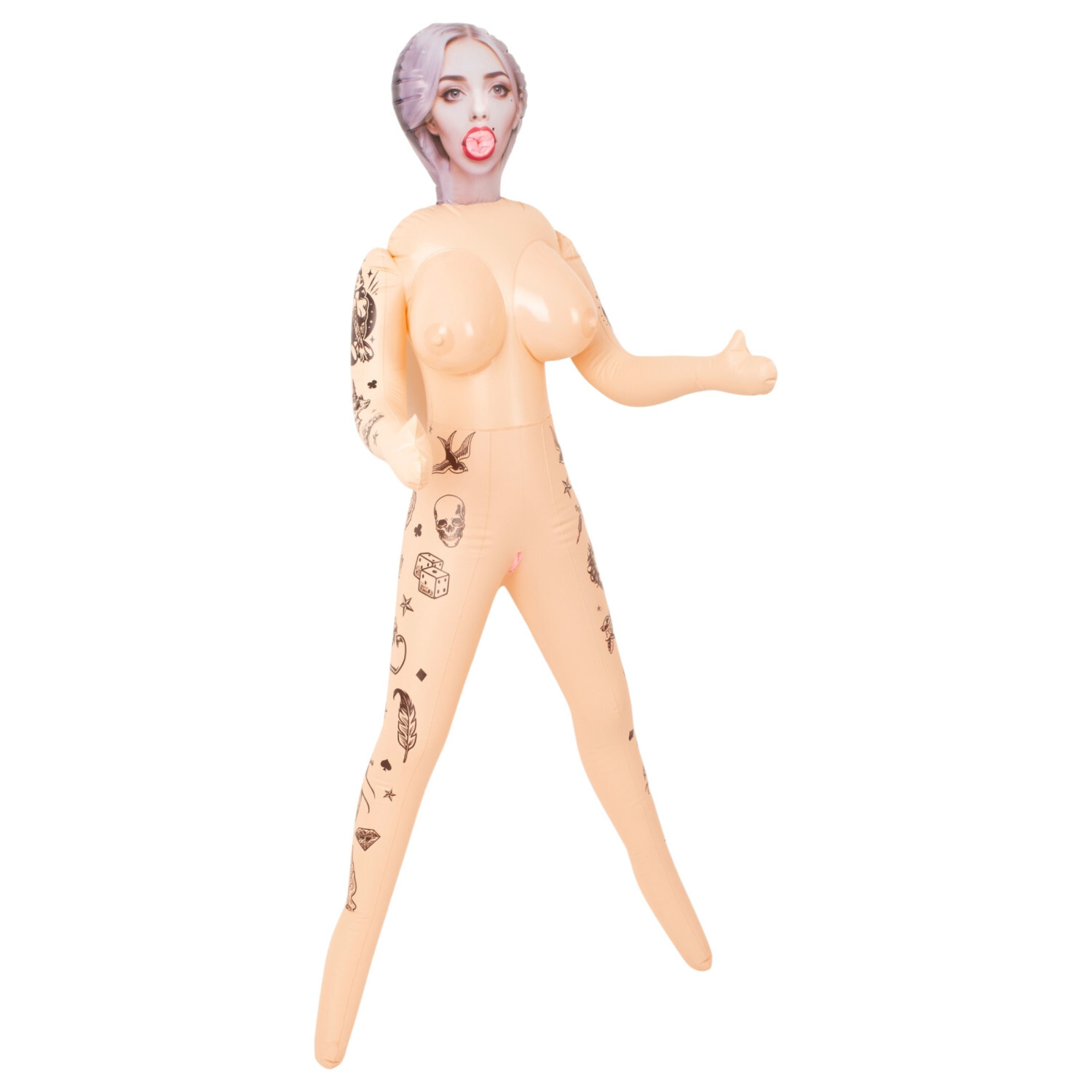 You2Toys - nafukovací tetovaná sexuální panna