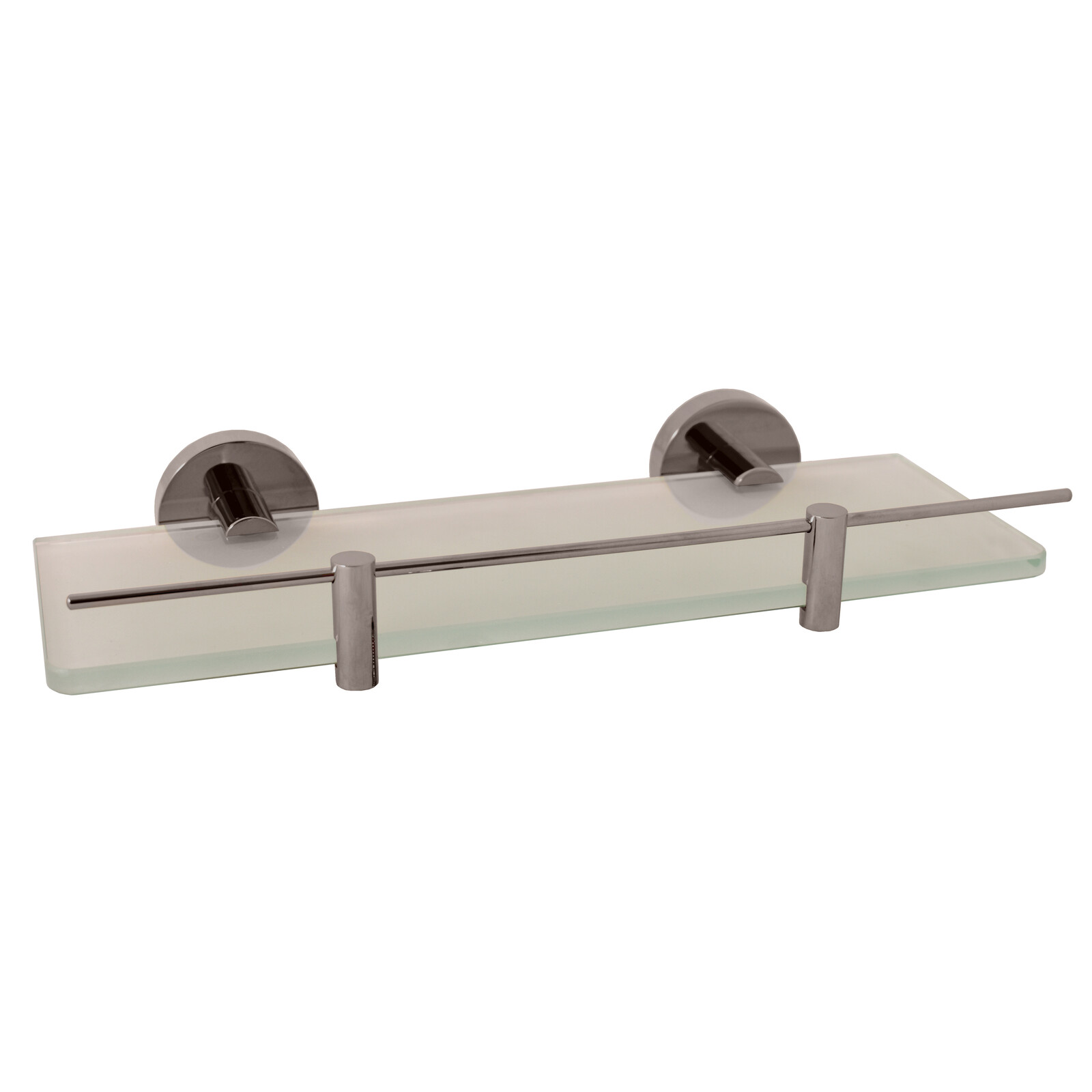 COLORADO - Koupelnový doplněk Polička skleněná 300 mm, Metal Grey - lesklá COA0900/30MGL, RAV Slezák