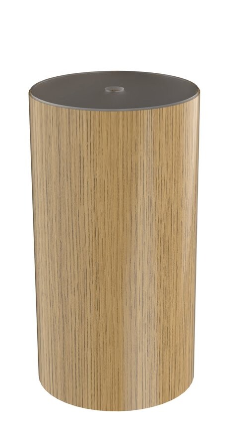 Sapho OASIS podstavec pod umyvadlo, LED difuzor, ø 400x745mm, dub alabama