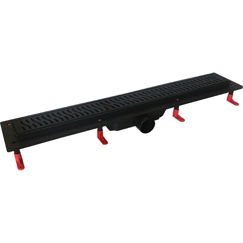 HOPA Odtokový žlab STANDARDline BLACK — Rozměr A - 100, Varianta roštu - Harmony