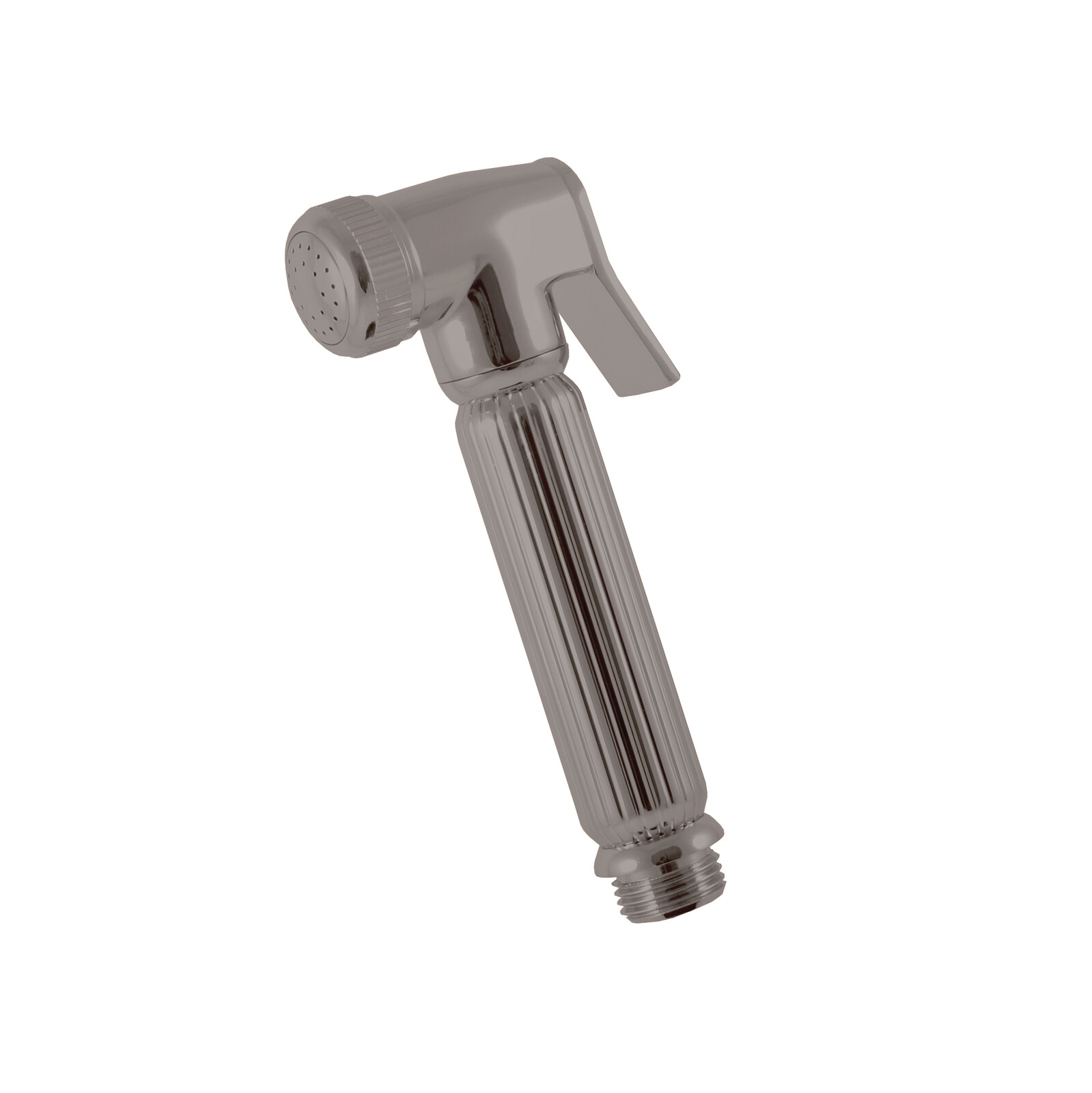 Ruční sprcha k bidetové baterii se stop ventilem, Metal Grey - lesklá KS0005MGL, RAV Slezák
