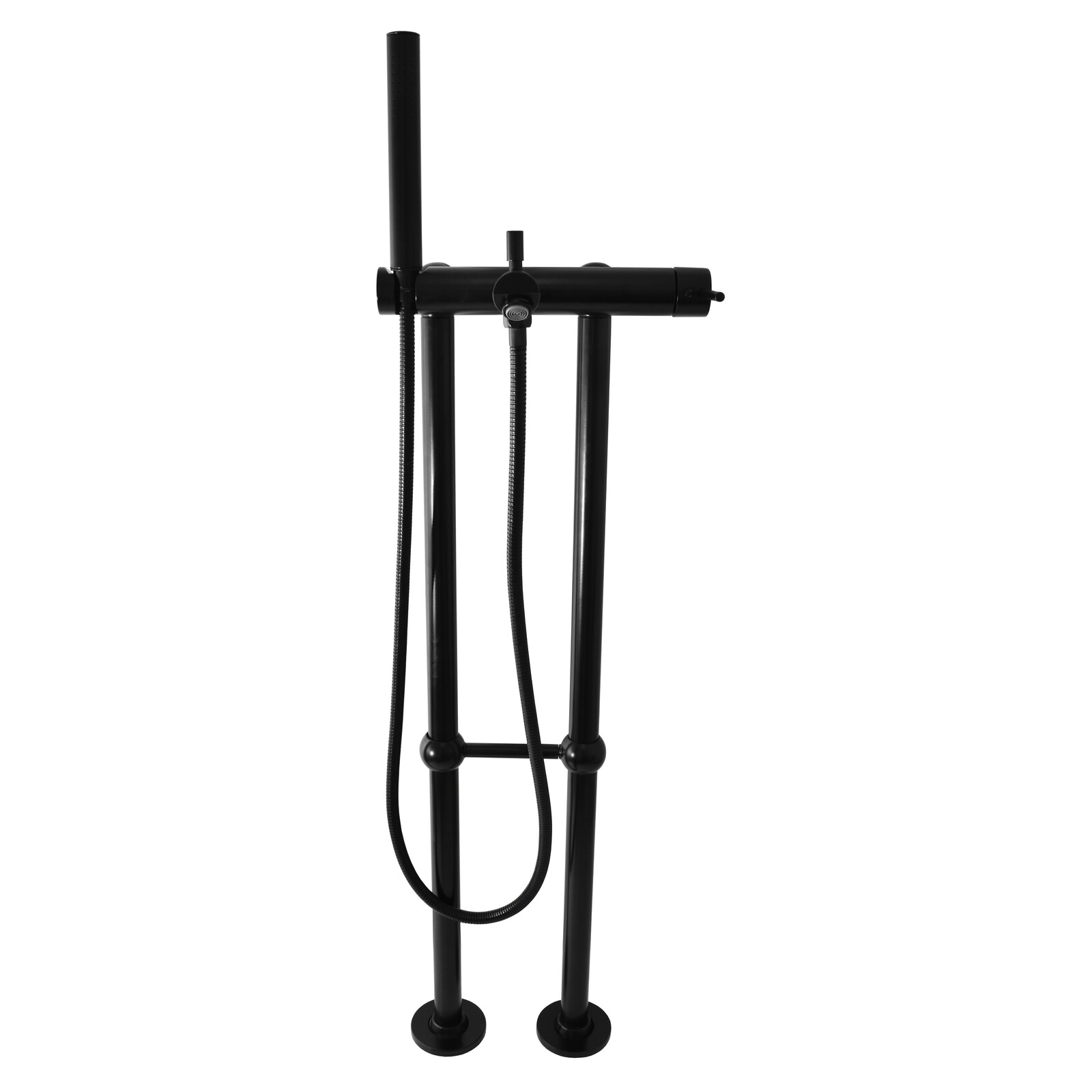 SEINA -  Vanová baterie do podlahy, Černá - matná SE950.5/2CMAT, RAV Slezák