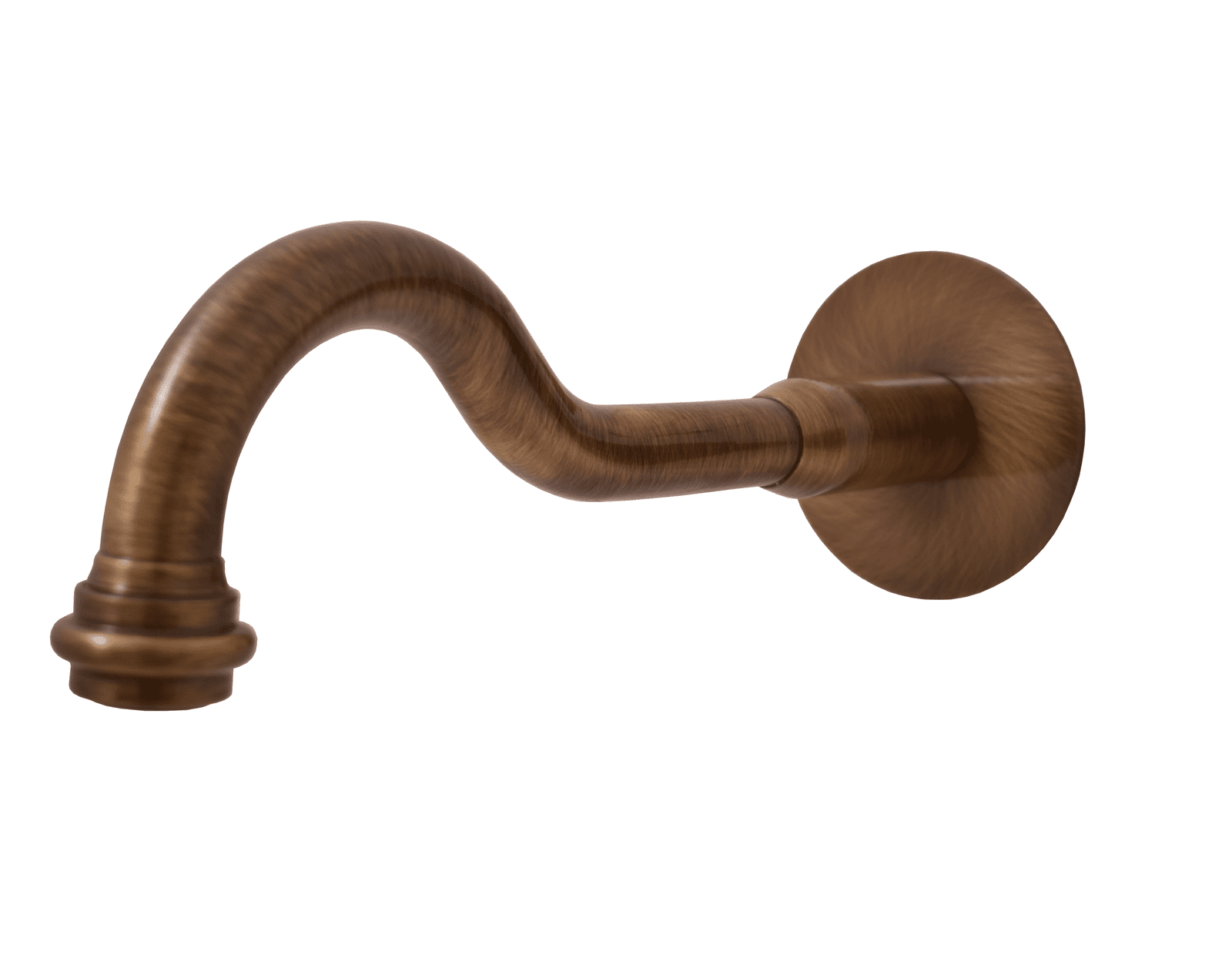 Výtok ze stěny, Stará mosaz (Bronz) SR0114SM, RAV Slezák