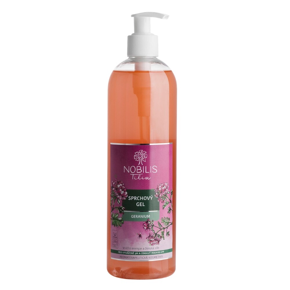 NOBILIS TILIA Sprchový gel Geranium 500 ml