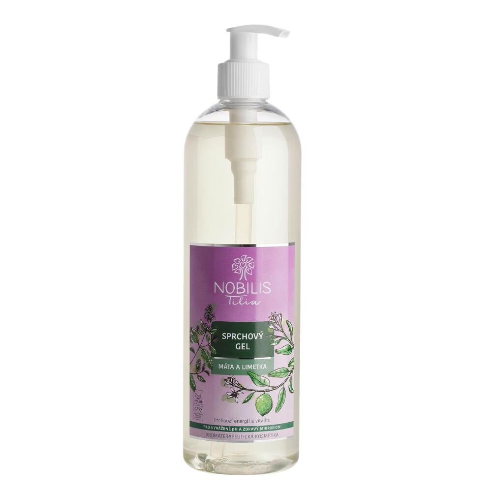 NOBILIS TILIA Sprchový gel Máta a limetka 500 ml