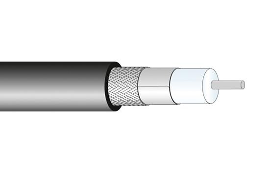 Huber+Suhner Spuma_195 Coax Cable Wire, 4.95Mm, 50 Ohm, 100M