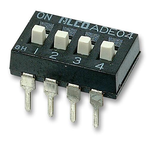 Te Connectivity - Alcoswitch Ade0404 Switch, Dil, 4Way
