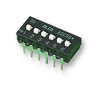 Te Connectivity - Alcoswitch Ade0604 Switch, Dil, 6Way