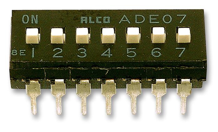 Te Connectivity - Alcoswitch Ade0704 Switch, Dil, 7Way