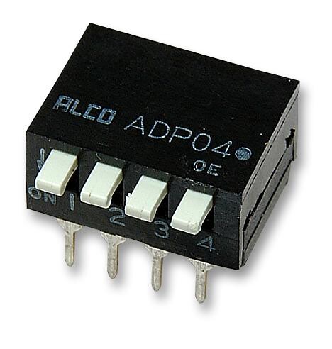 Te Connectivity - Alcoswitch Adp0404 Switch, Dil, Piano, 4Way