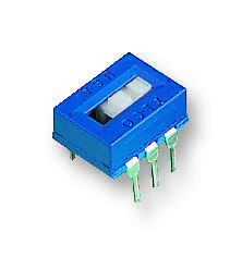 Te Connectivity - Alcoswitch Ase2204 Slide Switch, Dpdt, Raised Actuator