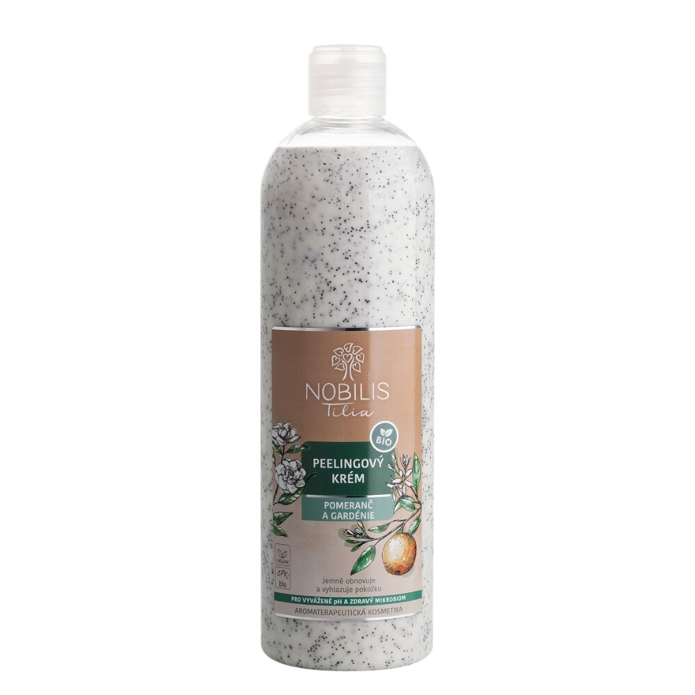 NOBILIS TILIA Peelingový krém Pomeranč a gardénie 500 ml