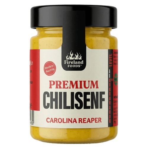 FIRELAND FOODS Chilli hořčice Carolina Reaper 180 g