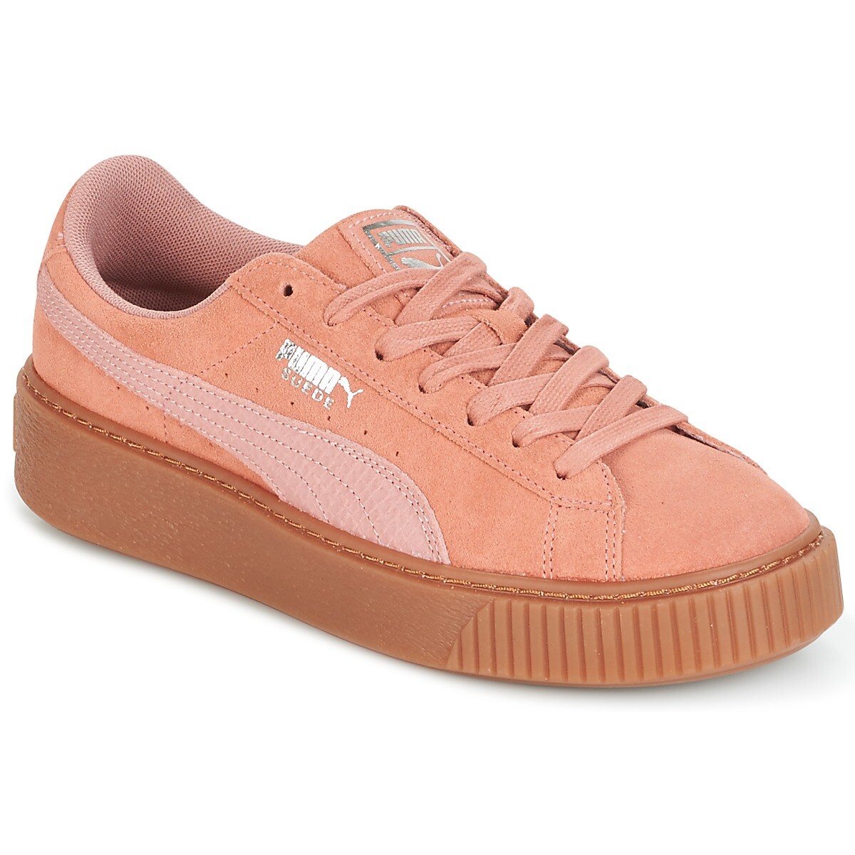Puma  Suede Platform Core Gum  Růžová