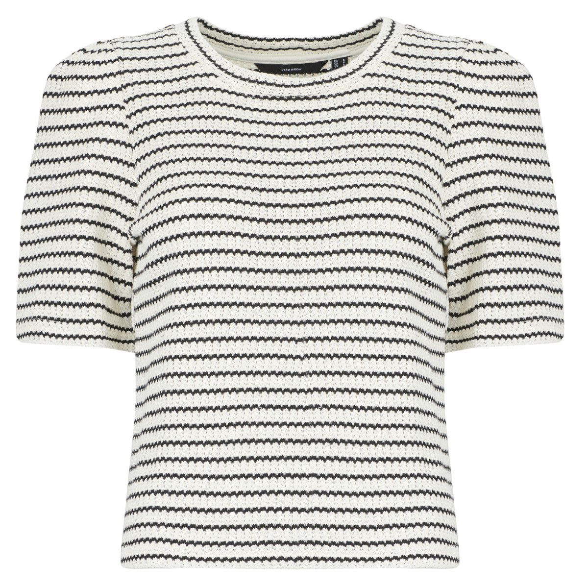 Vero Moda  VMOHIA 2/4 O-NECK  Béžová