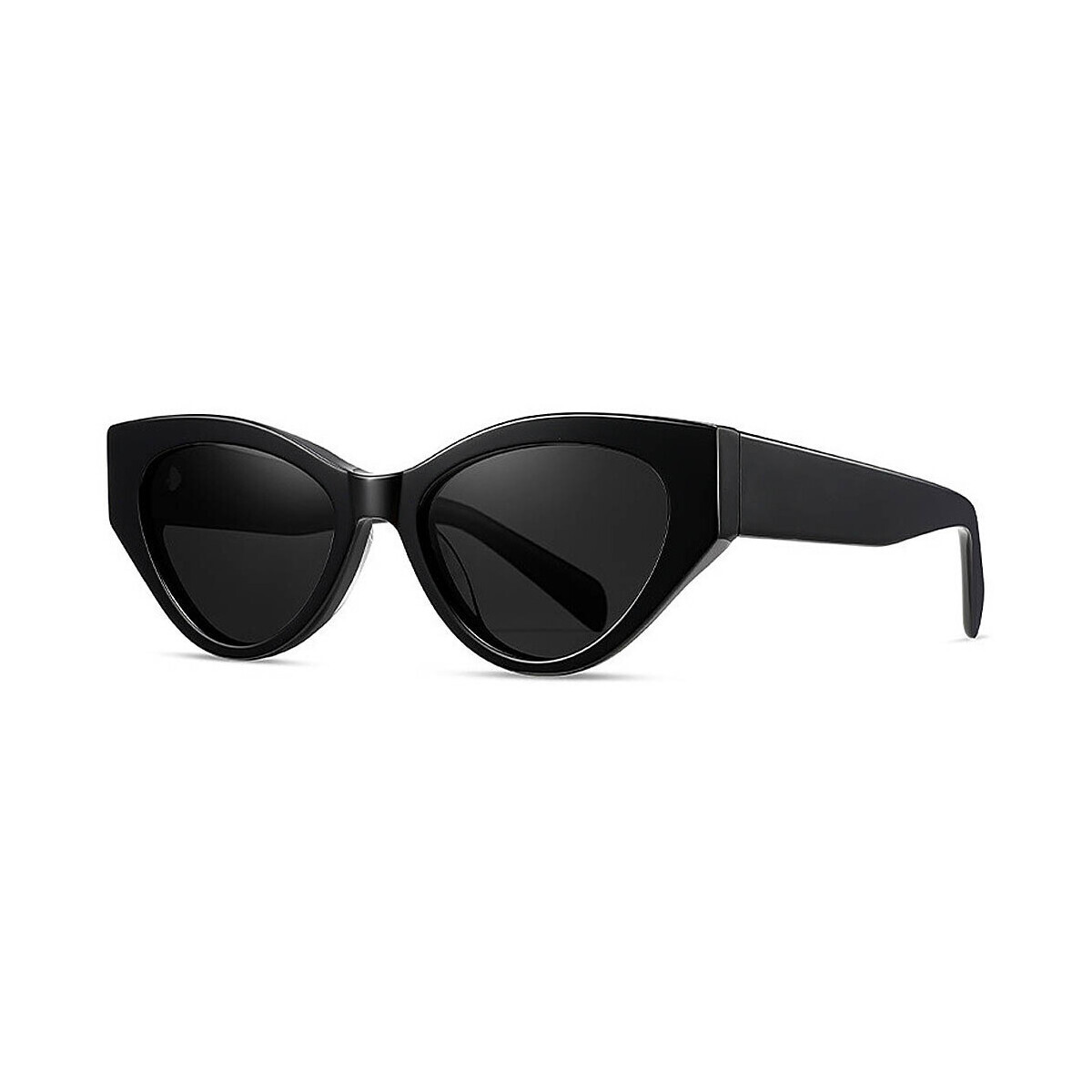 Veyrey  cat-eye acetátové polarizační sluneční brýle polarizační  Černá