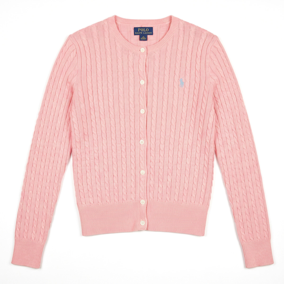 Polo Ralph Lauren  MINI CABLE-TOPS-SWEATER  Růžová