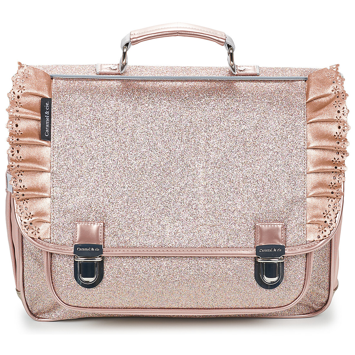 CARAMEL & CIE  CARTABLE 38 CM FROUFROUS  Zlatá