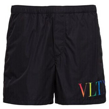 Valentino Bags  SWIM SHORT VV3UH028DMA BLACK  Černá