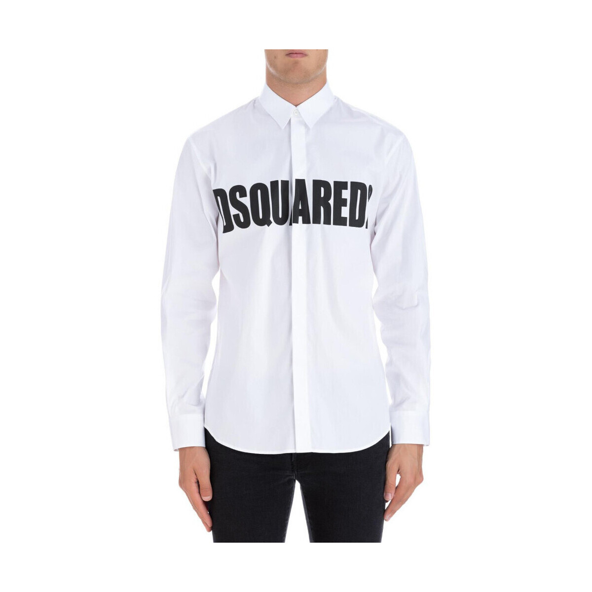 Dsquared  CHEMISE WHITE S74DM0166  Bílá
