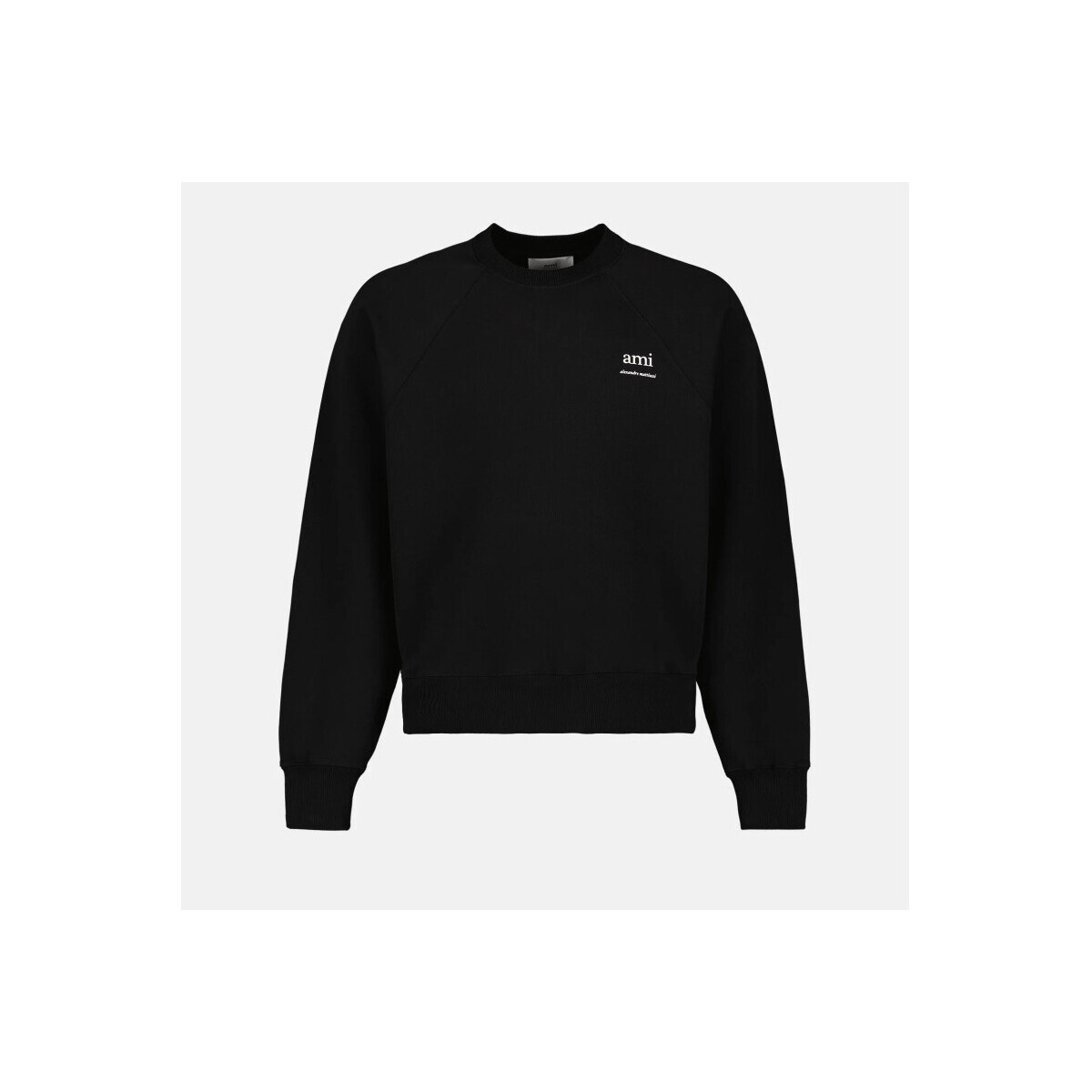 Ami Paris  SWEATSHIRT  USW024 747 001  Černá