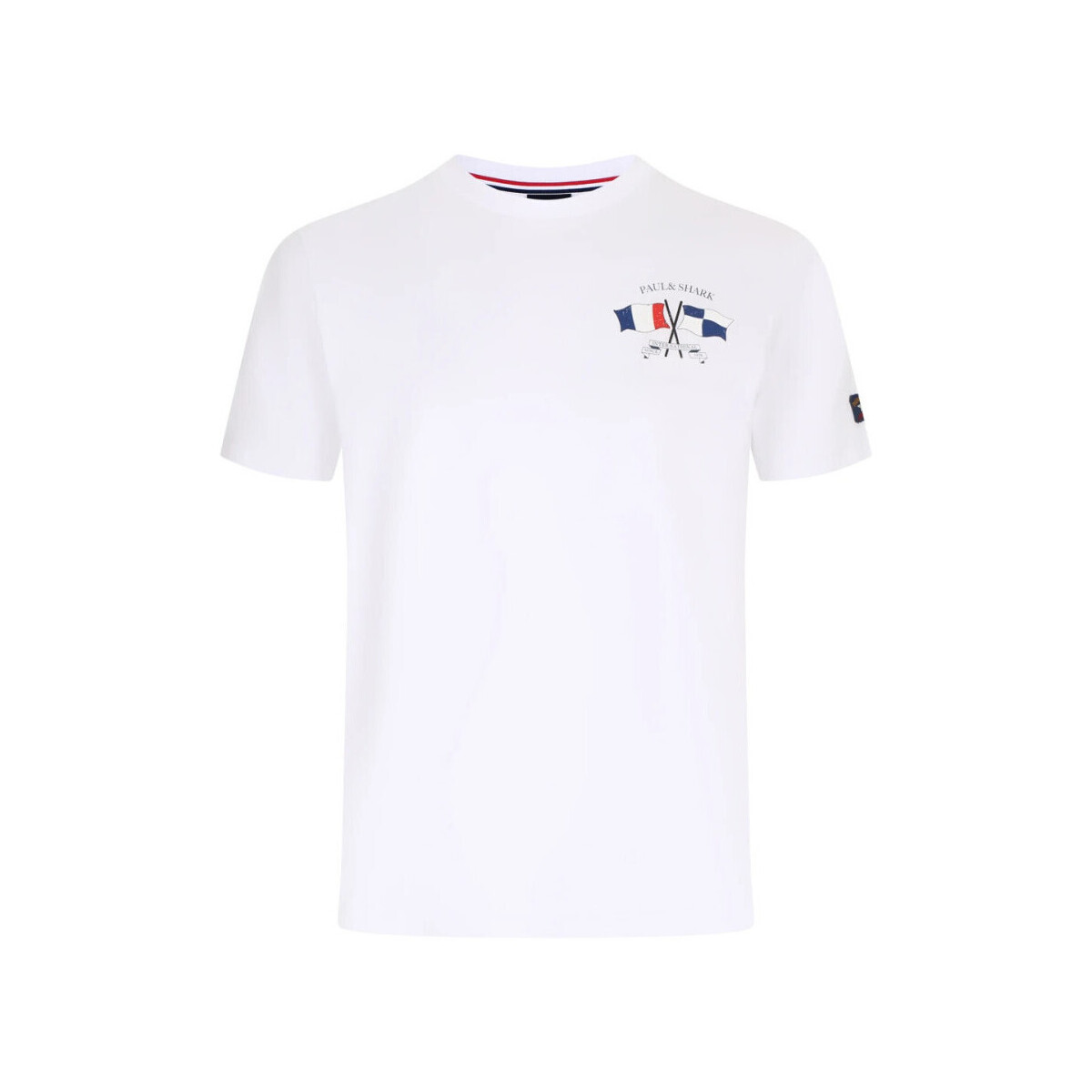Paul & Shark  T-SHIRT PAUL   SHARK 23411062 010 WHITE  Bílá