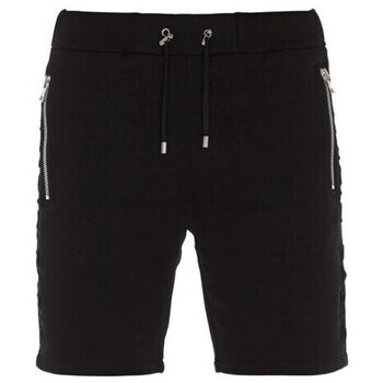Balmain  SHORT UH15634 BLACK  Černá