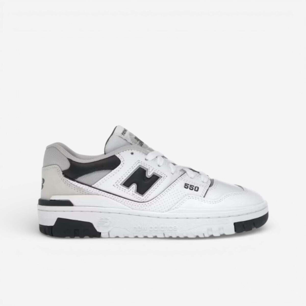 New Balance  550 White Black (GS)  Černá