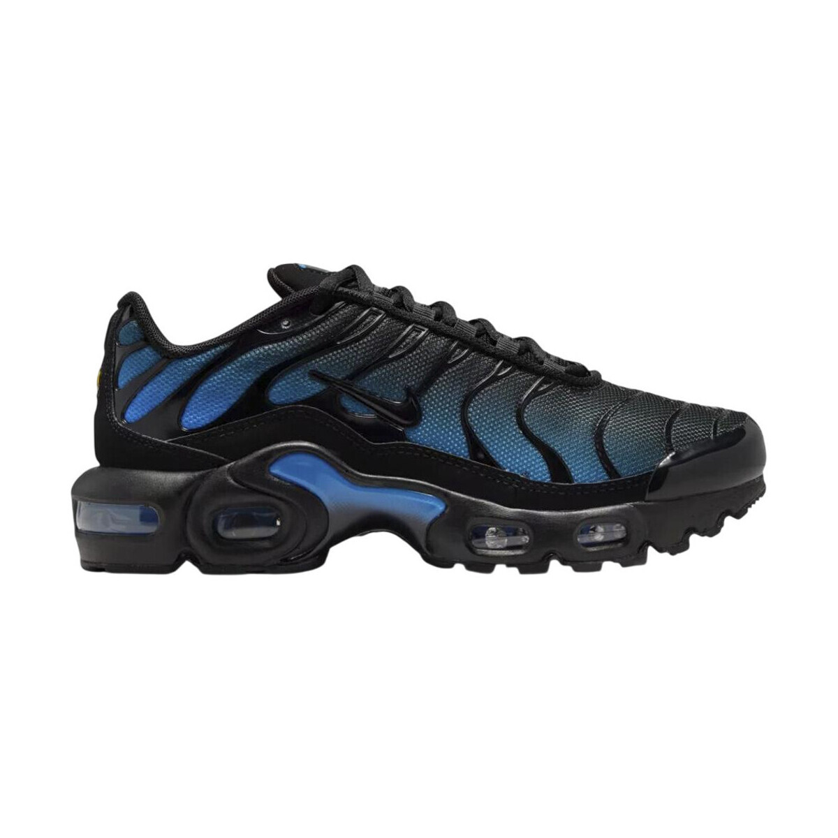 Nike  Air Max Plus Black/Blue (GS)  Černá