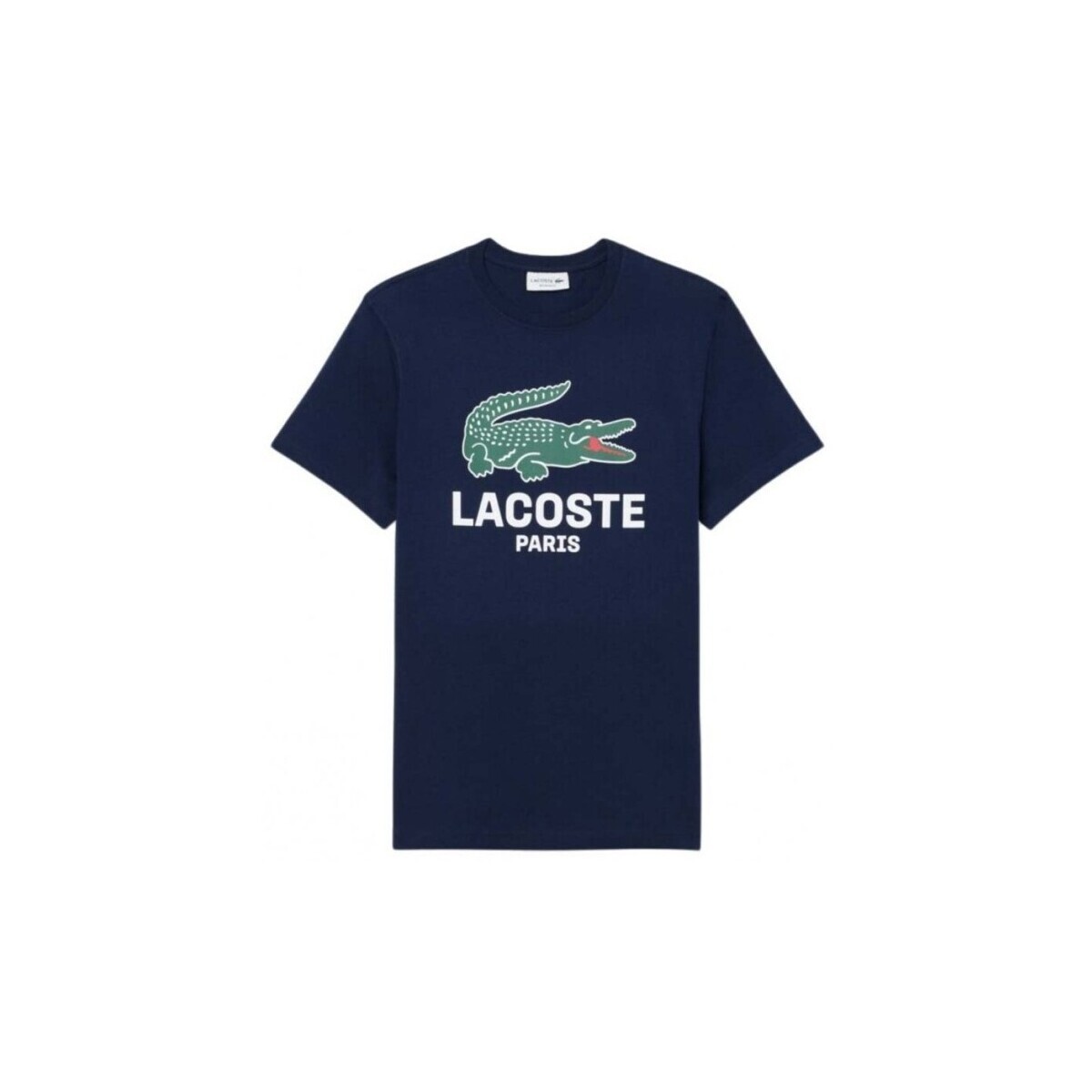 Lacoste  Tee Shirt Turtle Neck  Modrá