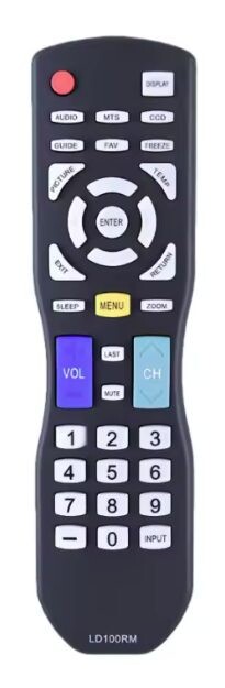 Eclipsera Náhradní dálkový ovladač LD100RM pro JVC TV
