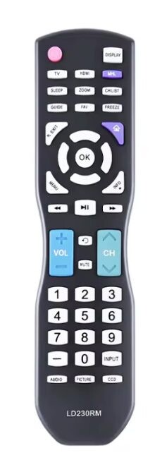 Eclipsera Náhradní dálkový ovladač LD230RM pro JVC TV