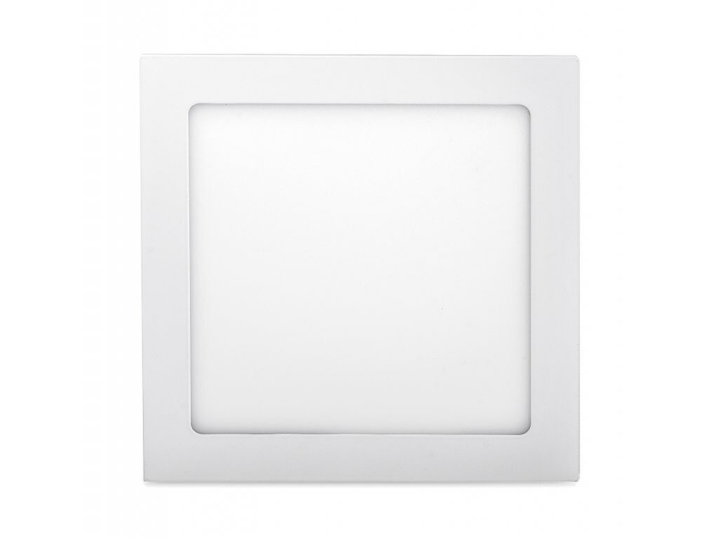 LED Solution Bílý vestavný LED panel hranatý 170 x 170mm 12W CCT Economy+ 104836