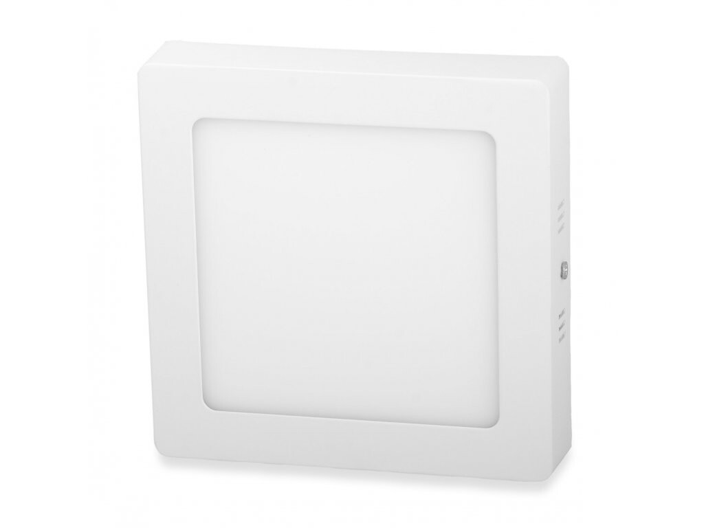 LED Solution Bílý přisazený LED panel hranatý 170 x 170mm 12W CCT Economy+ 104956