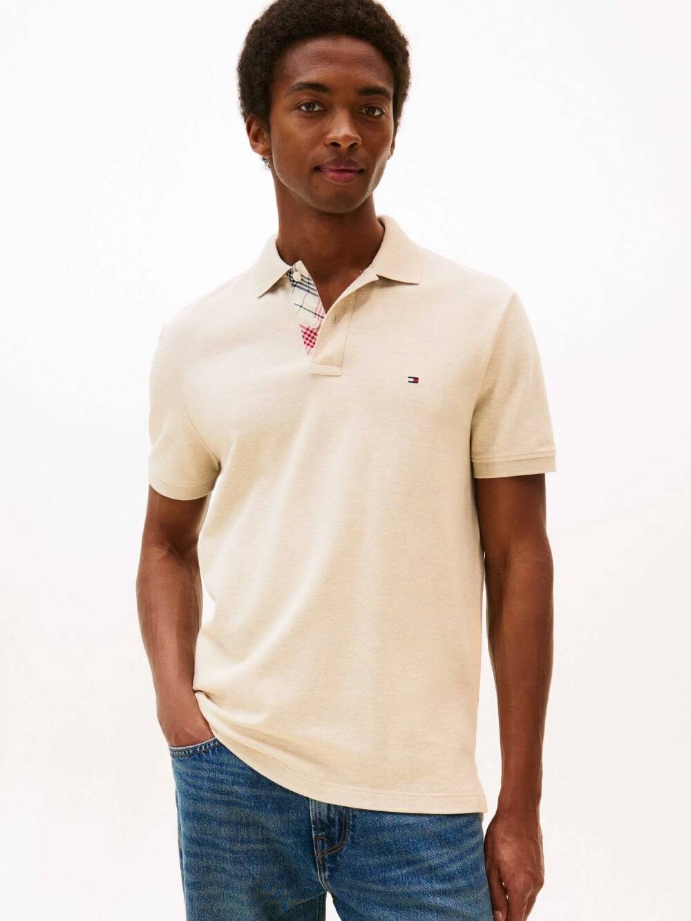 Tommy Hilfiger pánské polo tričko MW0MW40307HGF M