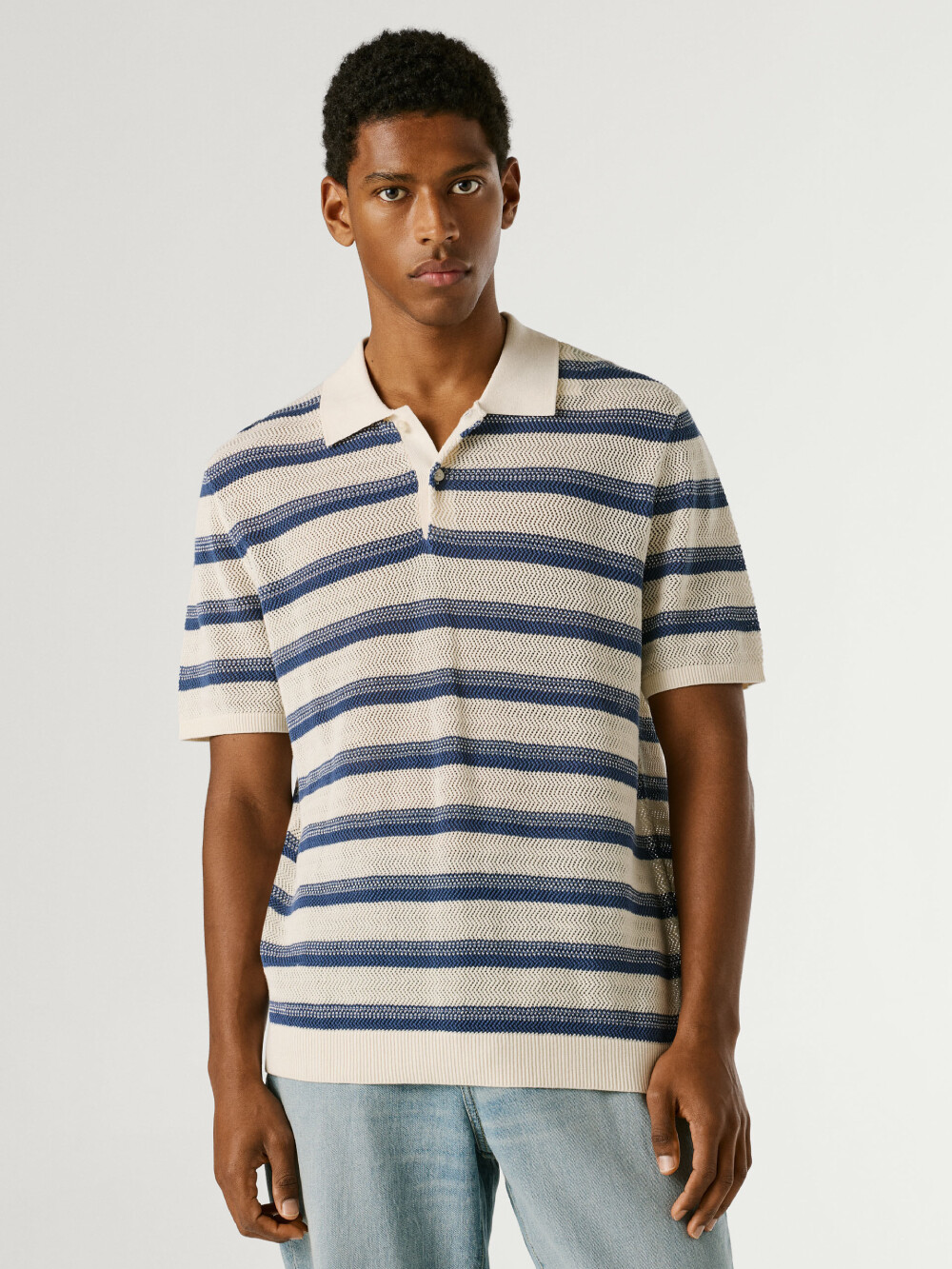 Pepe Jeans pánské pruhované polo tričko PM7000060-576 L