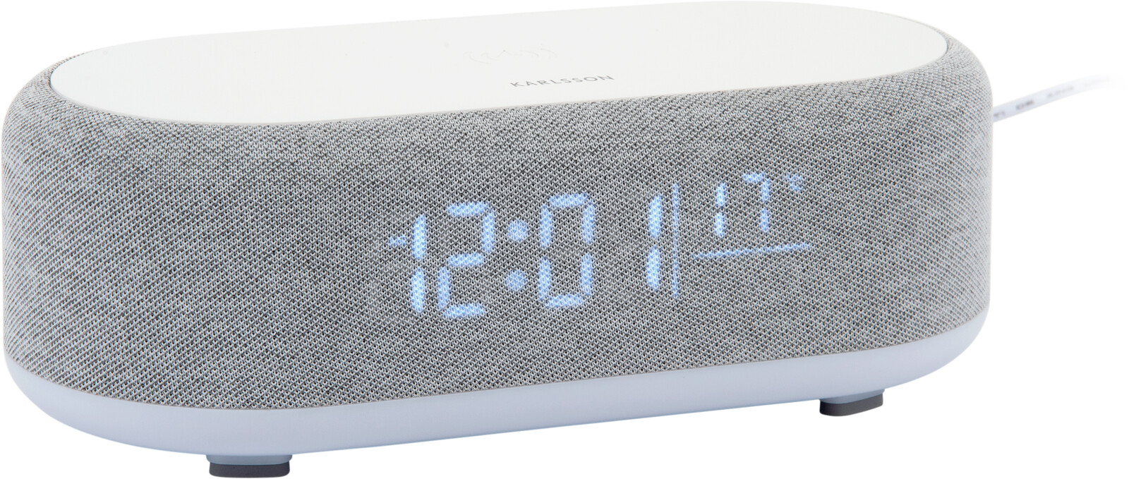 Karlsson Budík s Bluetooth reproduktorem 6033GY