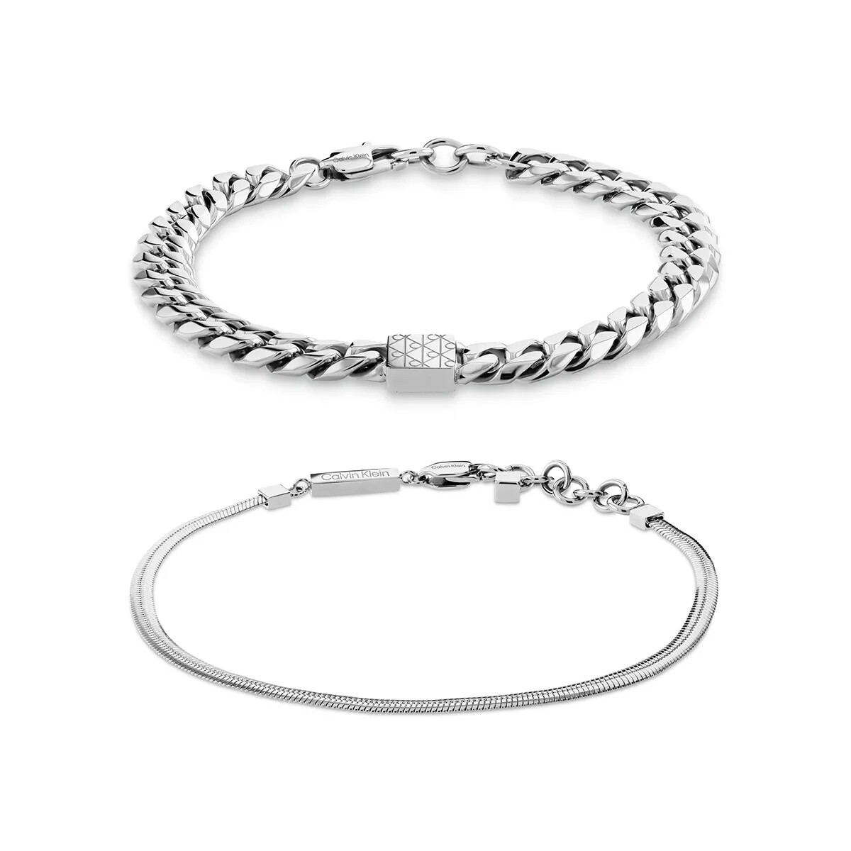Calvin Klein Set náramků pro muže CK Status 35100091 (2x náramek)