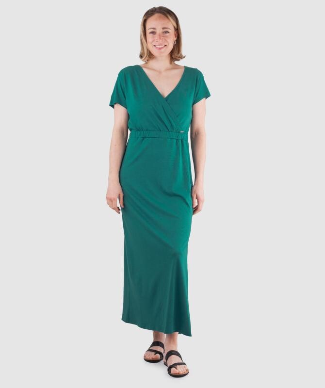 Woox Lille Teal Green šaty