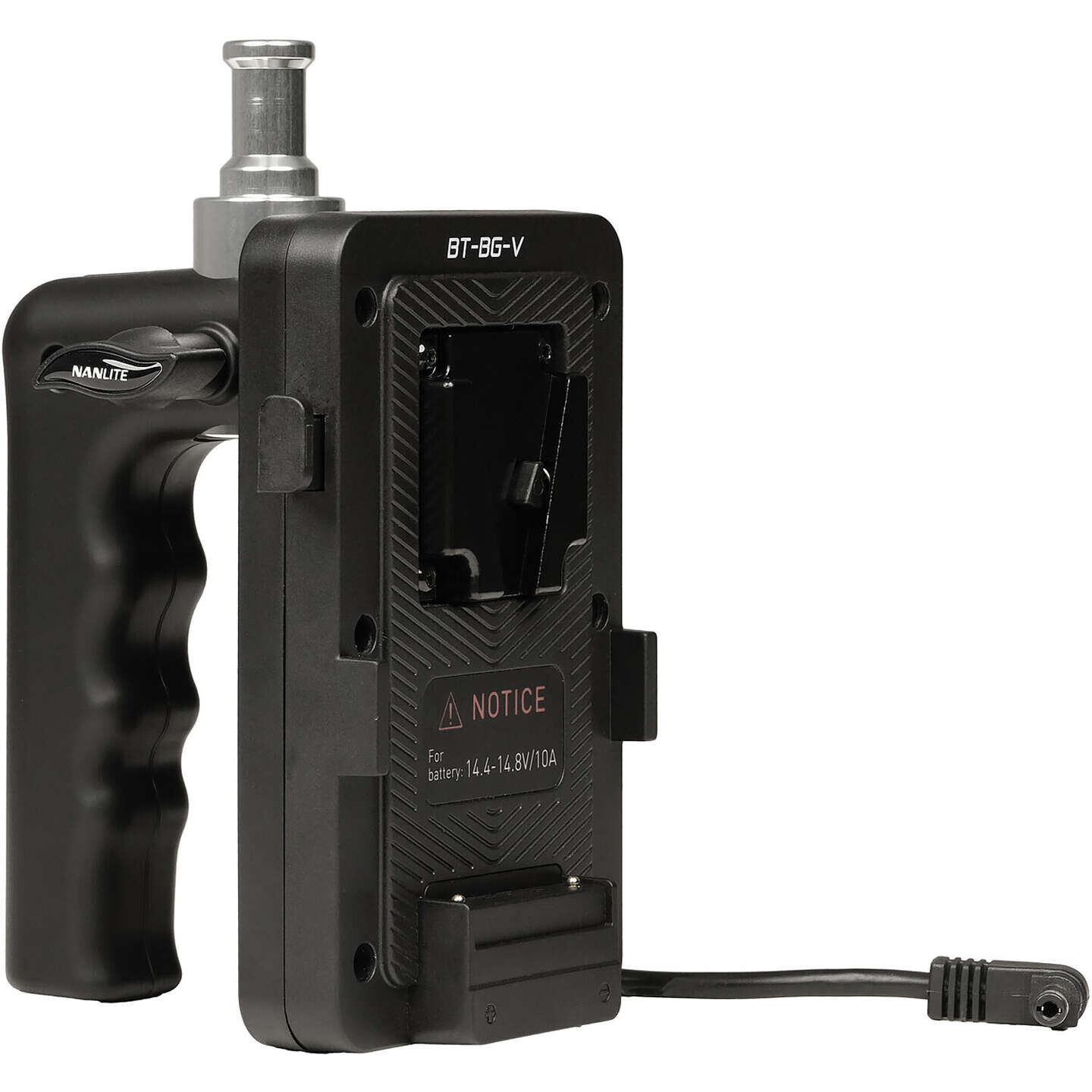 Nanlite V-mount Battery Grip with DC Connector